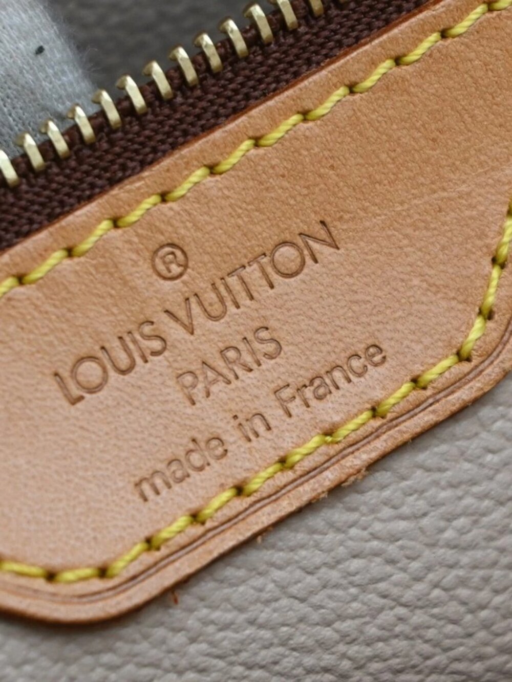 LOUIS VUITTON BUCKET GM Shoulder Tote Bag Monogram Leather Brown M42236 89MA672 - Picture 14 of 15